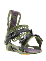 NIDECKER FLOW FENIX SNOWBOARD BINDINGS - GREEN - 2025 GREEN SNOWBOARD BINDINGS