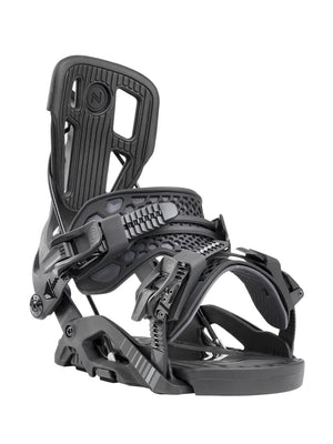 
                  
                    Load image into Gallery viewer, NIDECKER FLOW FUSE SNOWBOARD BINDINGS - BLACK - 2025 BLACK SNOWBOARD BINDINGS
                  
                