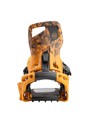 
                  
                    Load image into Gallery viewer, NIDECKER SUPERMATIC SNOWBOARD BINDINGS - DUNE ORANGE - 2025 SNOWBOARD BINDINGS
                  
                