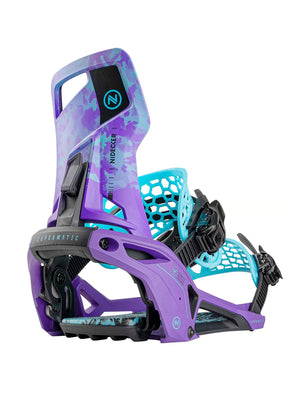 
                  
                    Load image into Gallery viewer, NIDECKER SUPERMATIC SNOWBOARD BINDINGS - JOKER PURPLE - 2025 SNOWBOARD BINDINGS
                  
                