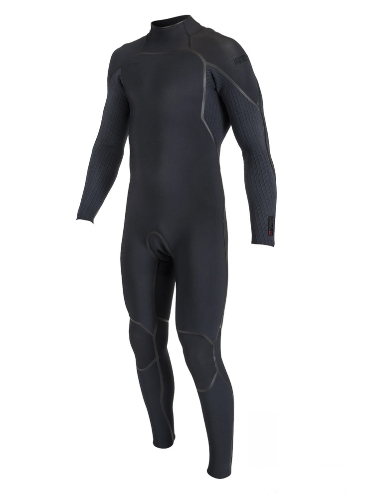 O'Neill Hyperfreak Fire 5/4+mm BZ Wetsuit - Black - 2025 Mens winter wetsuits