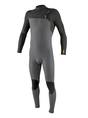 
                  
                    Load image into Gallery viewer, O&amp;#39;Neill Hyperfreak 4/3+mm CZ Wetsuit - Smoke Raven - 2023 XL Mens summer wetsuits
                  
                