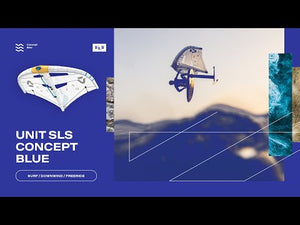 
                  
                    Load and play video in Gallery viewer, 2025 Duotone Unit SLS Concept Blue Foil Wing
                  
                