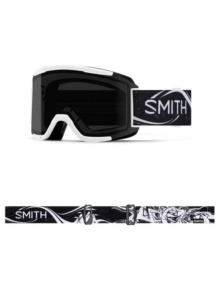 SMITH SQUAD SNOWBOARD GOGGLE - AC MARCUS EDER SUN BLACK - 2025 AC | MARCUS EDER SUN BLACK GOGGLES