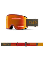 SMITH SQUAD SNOWBOARD GOGGLE - IRONWOOD EVERYDAY RED - 2025 IRONWOOD RED MIRROR GOGGLES