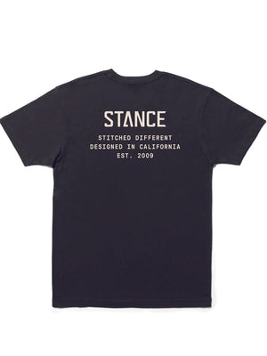 
                  
                    Load image into Gallery viewer, STANCE ESTABLISHED T-SHIRT - BLACK T-SHIRTS
                  
                