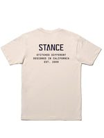 STANCE ESTABLISHED T-SHIRT - VINTAGE WHITE T-SHIRTS