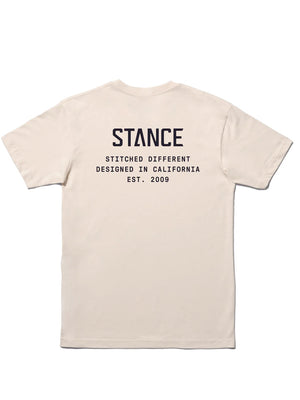 
                  
                    Load image into Gallery viewer, STANCE ESTABLISHED T-SHIRT - VINTAGE WHITE T-SHIRTS
                  
                