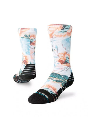 
                  
                    Load image into Gallery viewer, STANCE KIDS FLOWERFULL SNOWBOARD SOCKS - WHITE LARGE WHITE SOCKS
                  
                