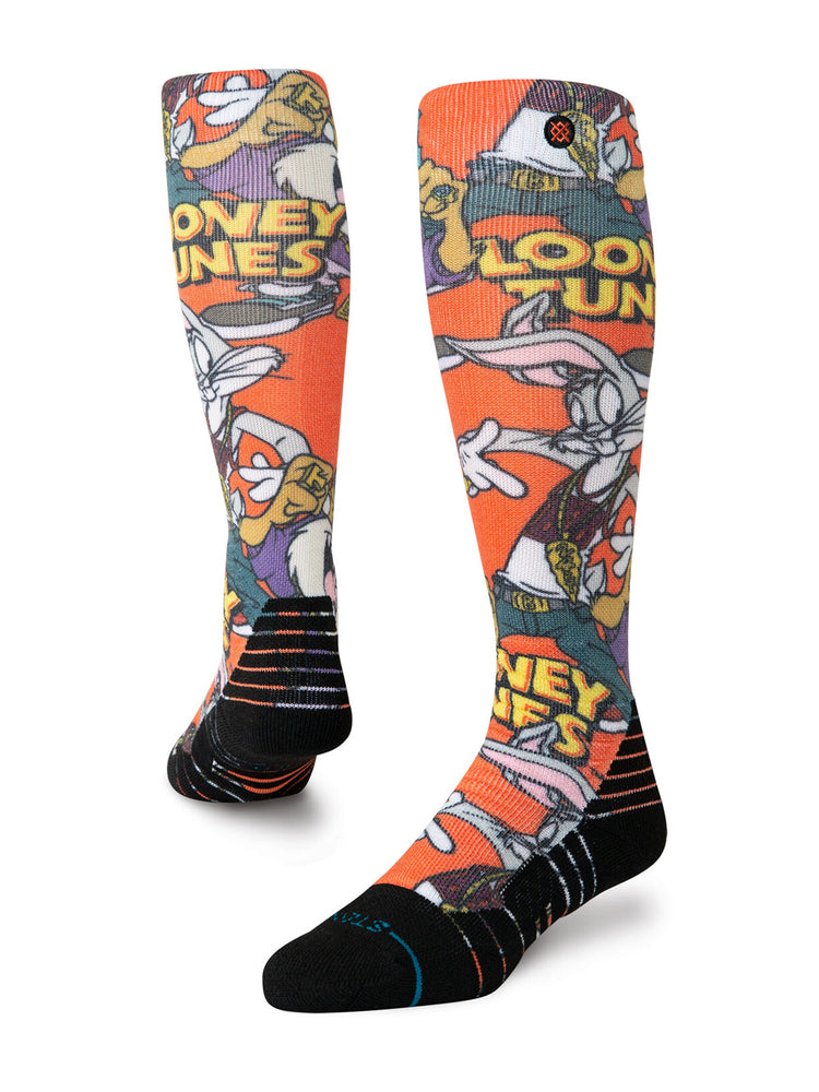 STANCE LOONY MID POLY SNOWBOARD SOCKS - MULTI MULTI SOCKS