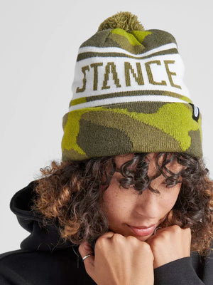 
                  
                    Load image into Gallery viewer, STANCE OG POM BEANIE - CAMO BEANIES
                  
                