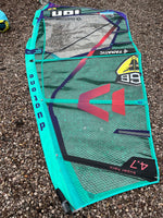 2023 Duotone Super Hero 4.7 m2 Used windsurfing sails