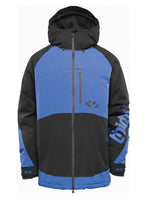 THIRTYTWO LASHED INSULATED SNOWBOARD JACKET - BLACK BLUE - 2025 BLACK BLUE SNOWBOARD JACKETS