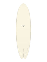 TORQ MOD FISH 6'10" SURFBOARD - CREAM FIBRE PATTERN SURFBOARDS