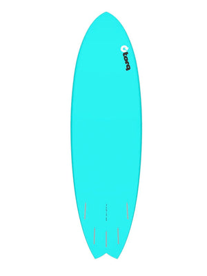 
                  
                    Load image into Gallery viewer, TORQ MOD FISH 6&amp;#39;6&amp;quot; SURFBOARD - PINLINE MIAMI BLUE SURFBOARDS
                  
                