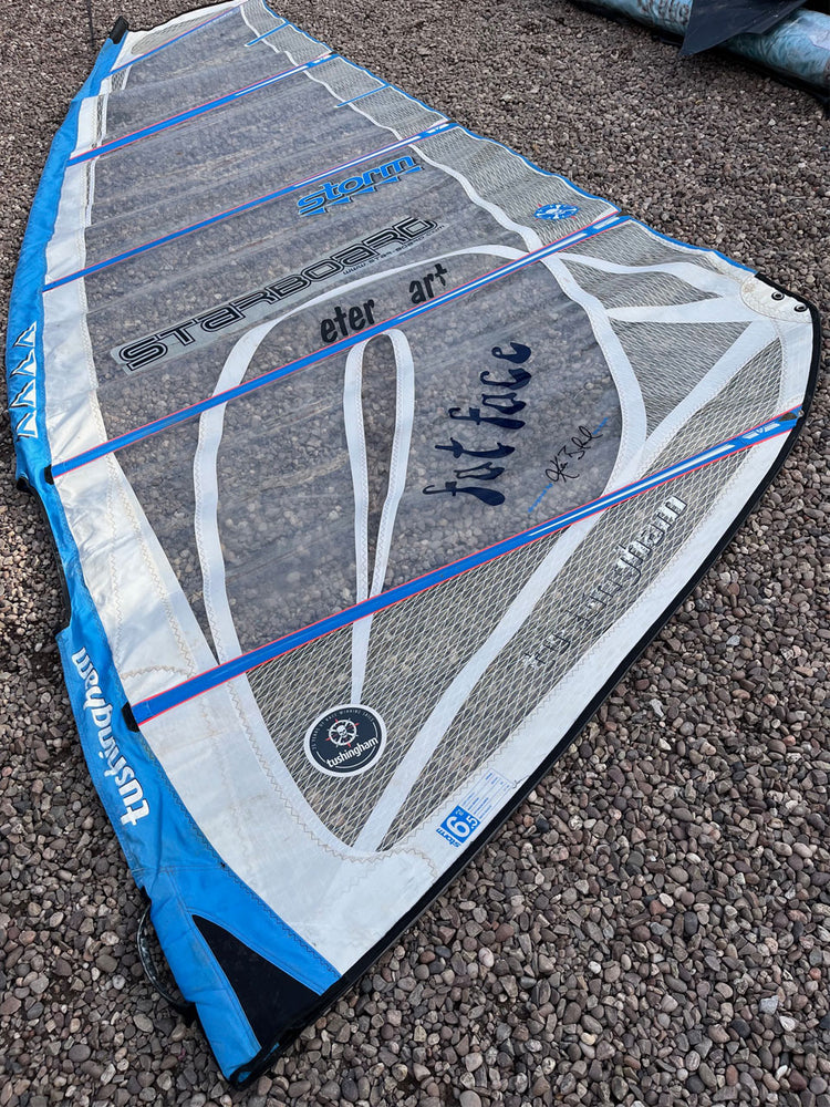 2004 Tushingham Storm 6.5 m2 Used windsurfing sails