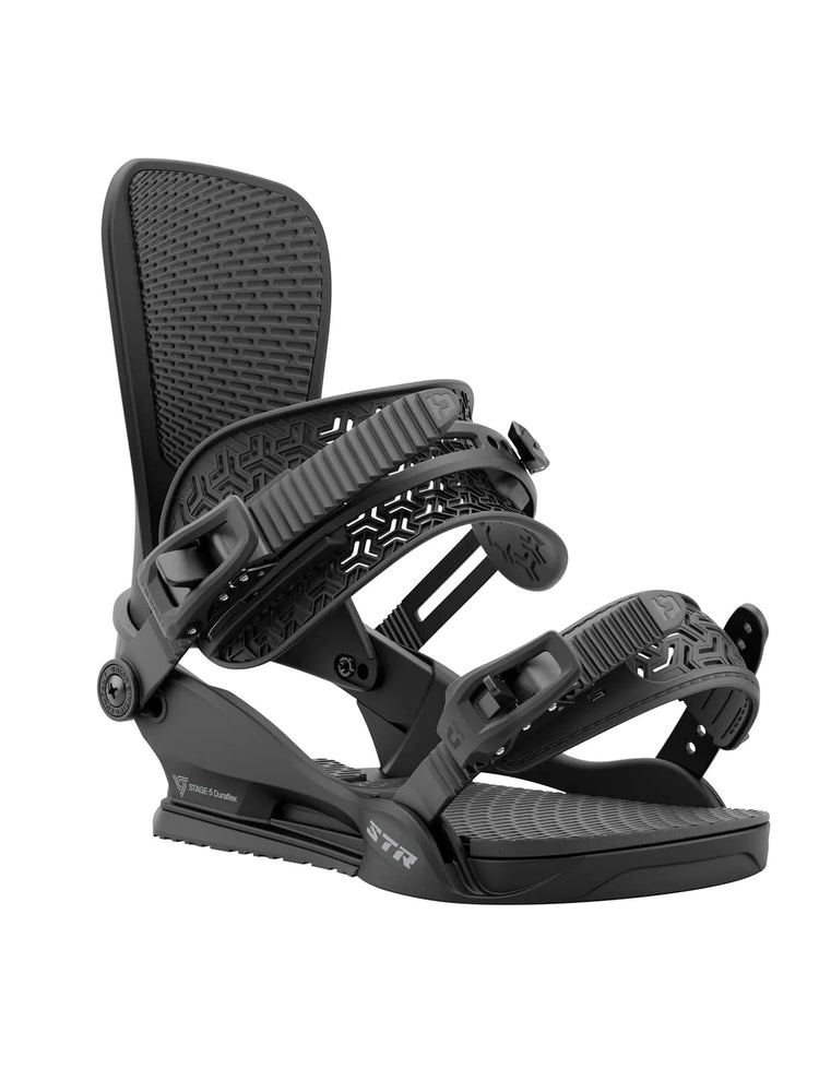 UNION STR SNOWBOARD BINDINGS - BLACK - 2025 BLACK SNOWBOARD BINDINGS