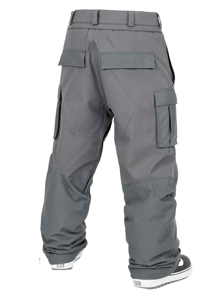 VOLCOM NWRK BAGGY SNOWBOARD PANT - CHARCOAL - 2025 SNOWBOARD PANTS