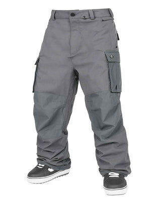 
                  
                    Load image into Gallery viewer, VOLCOM NWRK BAGGY SNOWBOARD PANT - CHARCOAL - 2025 CHARCOAL SNOWBOARD PANTS
                  
                