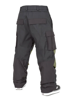 
                  
                    Load image into Gallery viewer, VOLCOM NWRK BAGGY SNOWBOARD PANT - BLACK - 2025 SNOWBOARD PANTS
                  
                