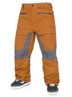 VOLCOM RNGE STRETCH GORE-TEX SNOWBOARD PANT - CARAMEL - 2025 CARAMEL SNOWBOARD PANTS