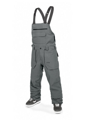 
                  
                    Load image into Gallery viewer, VOLCOM ROAN BIB OVERALL SNOWBOARD PANT - CHARCOAL - 2025 CHARCOAL SNOWBOARD PANTS
                  
                