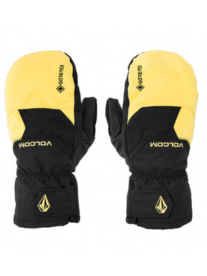 
                  
                    Load image into Gallery viewer, VOLCOM STAY DRY GORE TEX SNOWBOARD MITTS - DARK YELLOW - 2025 DARK YELLOW SNOWBOARD GLOVES
                  
                