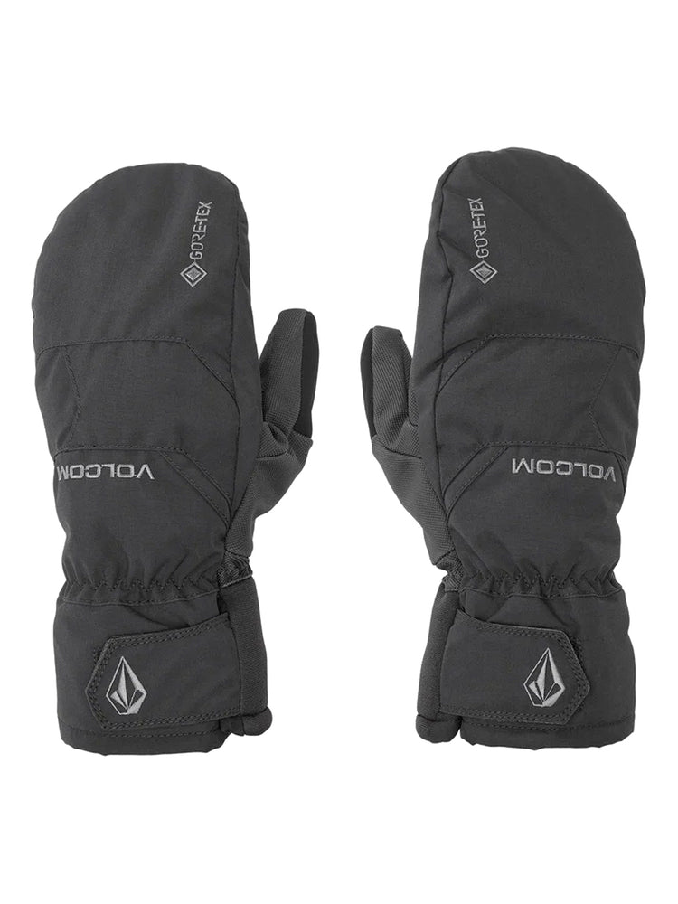 VOLCOM STAY DRY GORE TEX SNOWBOARD MITTS - BLACK - 2025 SNOWBOARD GLOVES