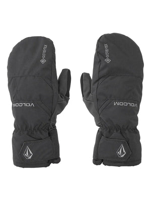 
                  
                    Load image into Gallery viewer, VOLCOM STAY DRY GORE TEX SNOWBOARD MITTS - BLACK - 2025 SNOWBOARD GLOVES
                  
                