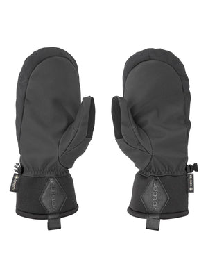 
                  
                    Load image into Gallery viewer, VOLCOM STAY DRY GORE TEX SNOWBOARD MITTS - BLACK - 2025 SNOWBOARD GLOVES
                  
                