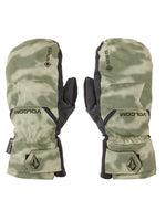 VOLCOM STAY DRY GORE TEX SNOWBOARD MITTS - CAMOUFLAGE - 2025 CAMOUFLAGE SNOWBOARD GLOVES