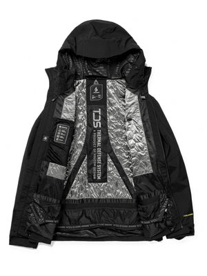 
                  
                    Load image into Gallery viewer, VOLCOM TDS 2L GORE-TEX SNOWBOARD JACKET - BLACK - 2025 SNOWBOARD JACKETS
                  
                