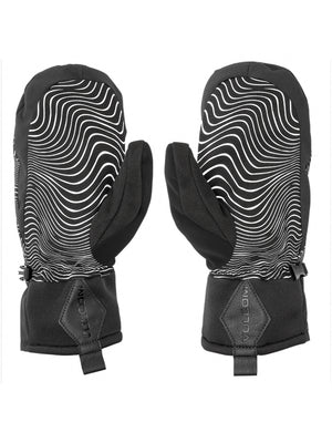 
                  
                    Load image into Gallery viewer, VOLCOM V.CO NYLE SNOWBOARD MITTS - BLACK PRINT - 2025 SNOWBOARD GLOVES
                  
                