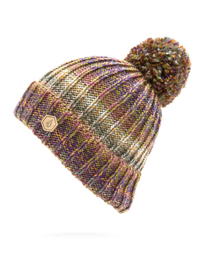 
                  
                    Load image into Gallery viewer, VOLCOM WOMENS V.CO LYRA BEANIE - SCARAB SCARAB BEANIES
                  
                