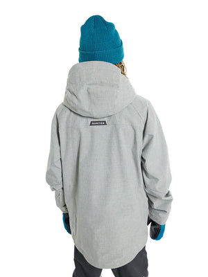 Burton grey snowboard on sale jacket