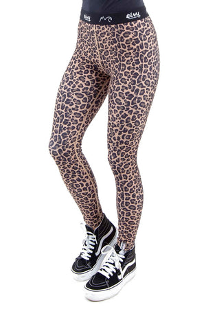 Eivy Icecold Tights base layer In leopard