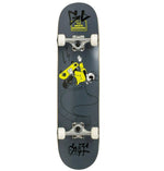 ENUFF SKULLY MINI SKATEBOARD COMPLETE 7.25 BLACK skateboard completes