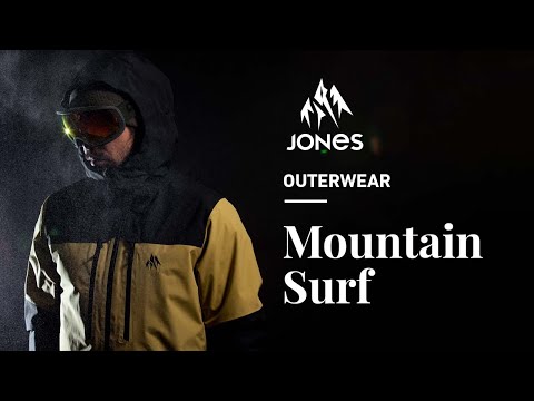 JONES MOUNTAIN SURF PARKA SNOWBOARD JACKET - PINE GREEN - 2022