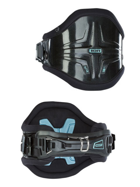 2019 ION Radium Curve 10 Waist Harness black Waist Harnesses