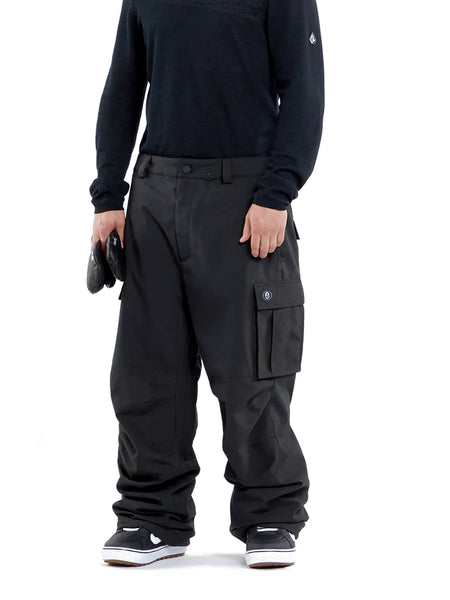 SHITKID SNOWPANTS - VOFF PATCH - BLACK - スノーボード